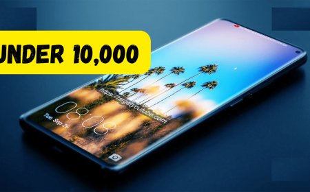 Top 6 Best Smartphones Under ₹10,000 in India (2025)