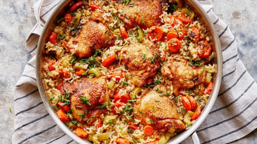 One-Pot Chicken and Rice
