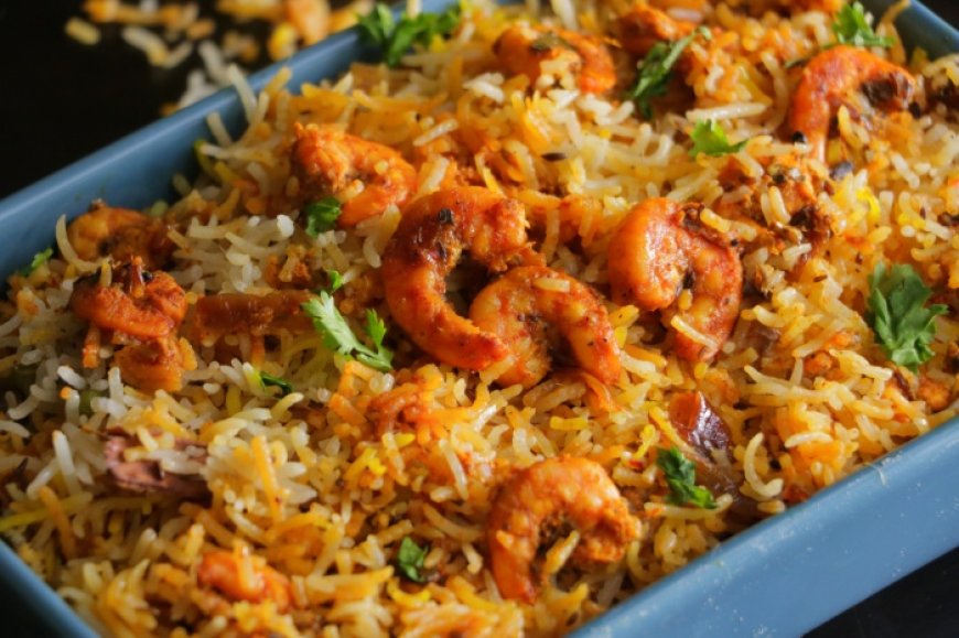 Prawn Biryani Recipe