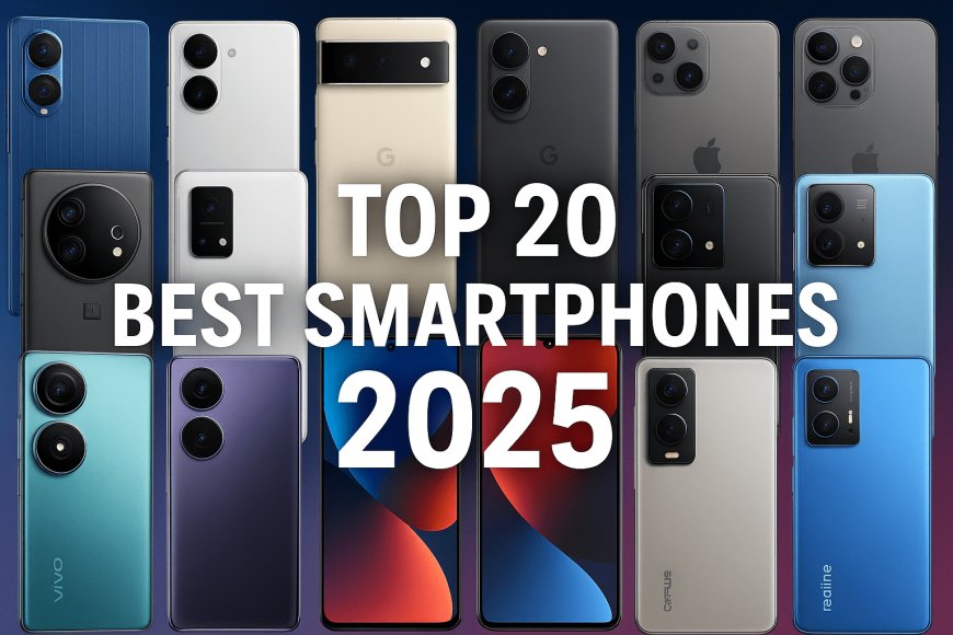 Top 20 Best Smartphones 2025 – முழு விவரம், Camera, Battery, Gaming Guide